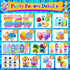 HOLILURE 324PCS 3-5 4-8-12, Pack Party Favors for Kids Fidget Toys Birthday Bulk Goodie Bag Stuffers, Treasure Box Toys