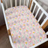 ZoUbqchY 28"x52" Summer 2 Pack Boho Floral Spring Baby Crib Sheets for Boy Girl Colorful Wildflowers Patchwork Soft