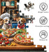 1000 Funny Dog Pizza Jigsaw Puzzle, Piece Puzzle for Adults, Food Kitchen Puzzles, Animal Pet Lover Challenging