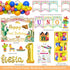 Fiesec 1st First Fiesta Birthday Decorations, Mexican Themed Birthday Party Decorations, Cinco De Mayo Backdrop Balloon
