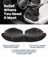 Everlasting Comfort Car Seat Cushion for Driving - Orthopedic Car Cushion for Office, Travel, Gaming Chair Memory Foam