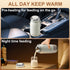 18.6 Oz 98-212 12000mAh Portable Bottle Warmer for Travel, Portable Milk Warmer, Adjustable, Baby Bottle Warmer On The