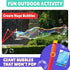 Giant Bubble Wand Bubbles for Kids Big Bubble Wand Huge Rope 1 Pack with Bubble Solution Powder