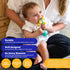 Mobi Gumlii Sensory Teether Baby Rattle Toy - Food Grade Silicone, BPA Free, for Babies 0-6 Months, Pack of 1