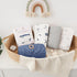 100% 52"x28" 2 Pack Bearmoss Muslin Crib Sheets Cotton Baby Crib Sheets Soft&Breathable Nursery Sheet for Standard Crib