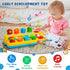 Hieoby 1 9-12-18 1-2 Interactive Pop up Animal Toys with Music & Light, Montessori Cause and Effect Toys for Year Old