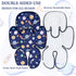 2 1 Pea Pod Baby Car Seat Head Support for Newborn, in Infant Car Seat Head Body Support for Boys Extra Soft Breathable