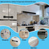 Cabinet Locks for Effective Baby Proofing - No Screws or Magnets Required, Multi-purpose for Furniture and Ovens (C -