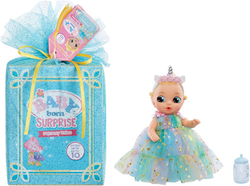 BABY born Surprise Small Dolls Series 10, Fantasy Tales Collectible Baby Doll with 3 Water Surprises & Storybook