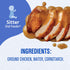 2, 10-Pack Gerber Stage Chicken and Gravy Jar, Baby Food, Mealtime Poultry Puree
