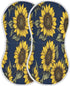 YETTASBIN Sunflowers Muslin Baby Burp Cloth, Super Soft Absorbent Cotton Burp Rag Baby Bibs Feeding Cloth for Newborn