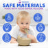 10 Set Set HippoBaby Baby Led Weaning Supplies | Piece Silicone Baby Feeding | Baby Toddler Bib Cup Divided Plate