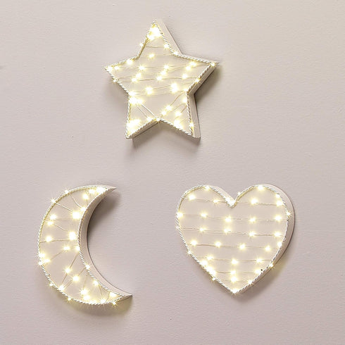 LED Star Wall Decor - Lambs & Ivy Signature Light Up Hanging
