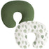 Coreeky Muslin Nursing Pillow Covers, 2 Pack, Soft & Adorable Slipcovers with Zipper