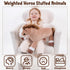 24", 4.4lbs, Weighted Horse Stuffed Animals, Large Stuffed Horse Plush Cute Farm Animal Plush Toy, Weighted Pony