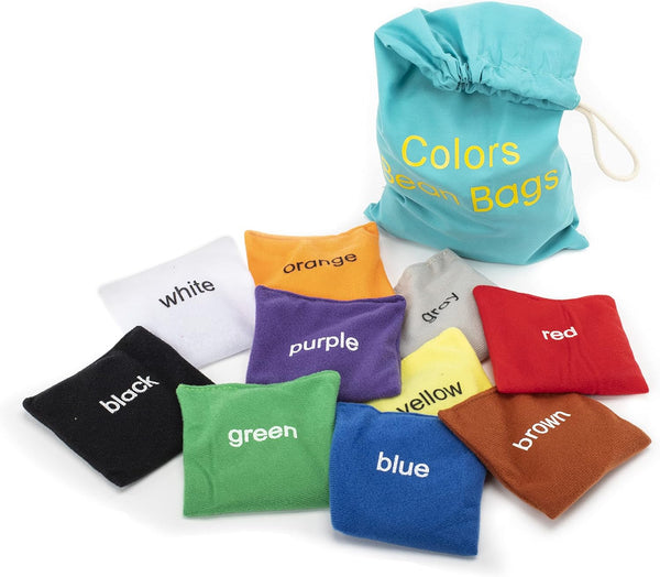 Educational Insights Colors Bean Bags - Color Sorting Toys for Toddlers, Manipulatives