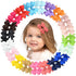 40PCS 2 Inch Baby Hair Bows Clips for Girls, Grosgrain Ribbon Fully Lined Infant Hair Clips Accessories for Baby Girls