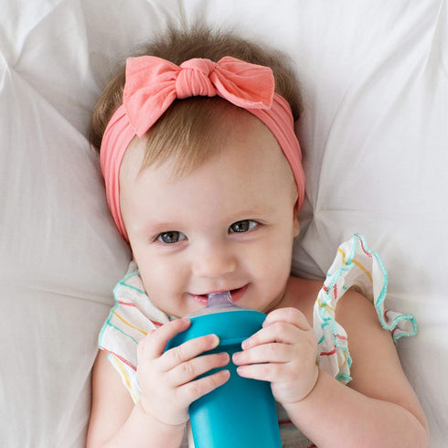 6 3 Count Boon Nursh Silicone Sippy Cup Lid - Convertible Transitional Sippy Spouts for Nursh Baby Bottles - Sippy Cup