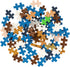PLUS PLUS Wizard - 70 Piece Tube Construction Building STEM/STEAM Toy, Interlocking Mini Puzzle Blocks for Kids