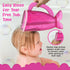 Pink Baby Rinser Cup and Bath Pail - Non-Toxic, BPA-Free, Tear-Free Bathing Accessory for Kids