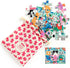 Mudpuppy Teacup Kittens – 36 Piece Puzzle to Go, Charming Cats and Colorful Florals, Ages 3 and Up
