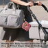 PYBUG Lip Round Pacifier Storage Case, Polyester & TPU Lined with Hook Buckle, Pacifier Container Box for Baby, Fashion