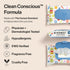 126 Count The Honest Company Toddler Hypoallergenic Flushable Wipes