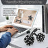 Magnetic Fidget Pen, Deformable Metal Stress Relief Gadget for Adults & Teens, Novelty Fidget Toy for Birthday