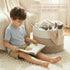 100L Artfeel Large Cotton Rope Basket, Decorative Woven Blanket Storage for Living Room, Boho Toy Storage & Toy Box