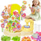 JoySpark Toys 150PCS Fabric Flower Bouquets Toys DIY Flower Making Kit for Kids Ages