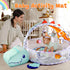 4-in-1 Tummy 4 1 PLAY Baby Play Mat - Dinosaur Baby Gyms & Playmats Time Mat Washable, Baby Activity Center