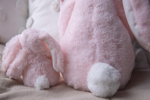 Set 15" Mother & Baby Stuffed Rabbit Plush | Super Soft Bunny Stuffed Animal | Cute Plushies for Kids Bedroom | Stuffed