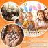 Bememo 100 Pcs Mini Jesus Figures, Original Design Jesus Toys for Hide and Seek, Sunday School Party Favors