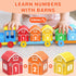GooMags 1 2 3 Set Counting 9 10 2 Montessori Toys for Toddlers Years Old, Farm Animal Train with Matching Sorting
