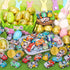 24 SevenQ Toy Cars Easter Basket Stuffers Pcs, Prefilled Easter Egg Fillers Race Car Party Favors for Kids Birthday