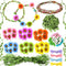 Syhood 109 Pieces Daisy Crowns Making Kit, Flower Crown Wreath Headbands and Bracelets Craft Kit for Girls