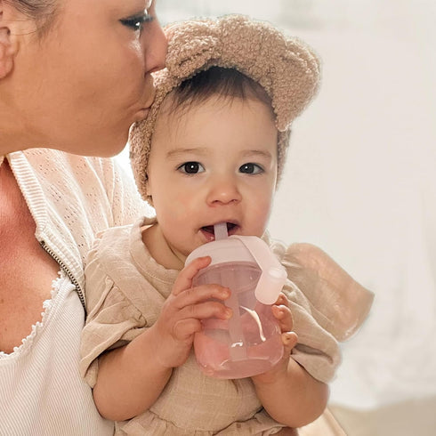 6 5 oz, 2pack Moonkie Baby Straw cup | Silicone Toddler Sippy Cup Training Cup with Straw Lid | BPA-Free Drop-Proof