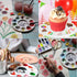 Paint Cups with Lids for Kids, No Spill Paint Containers with Toddler Brushes & Palette Tray (Pack of 23)