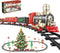 JQ JUQU Electric Train Set for Kids Ages 4-8 with Lights and