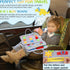 Esjay Toddler Busy Board Montessori Toys for Boys Girls, Sensory Book Educational Activities for Learning Fine Motor