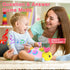 Coqin 6-12 0-3-6 7 8 9 10 12-18 Matching,Tummy Baby Crawling Toys Months,Musical Ladybug Crawling Toy for Infants