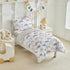 Set Boys,4 Set,Soft Set JHXHMX Car Toddler Bedding for Piece Bed-in-a-Bag Toddler Comforter Crib Bed Including