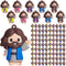 Kkoeop 100 Pcs Little Jesus Figures - Mini Jesus Figures Toy to Hide
