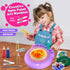 36 7 Set 4-12, 6 7 8 9 10 Spin Art Machine for Kids - Paint Spinner Art Craft Kit with Artboards & Colors - Arts