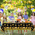 Wedec 162 1st 1 Pcs Construction Birthday Party Supplies Dump Truck One Tableware Includes Backdrop, Hanging Swirl