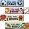 Geetery 4 Pcs Sport Bedroom Wall Decor Boys Room Decor for Kids