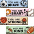 Geetery 4 Pcs Sport Bedroom Wall Decor Boys Room Decor for Kids