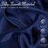 2 Pack, 28 52 8 Inch Entisn Satin Crib Sheets x x Soft Fitted Crib Mattress Sheets for Baby Boys, Navy Blue Nursery