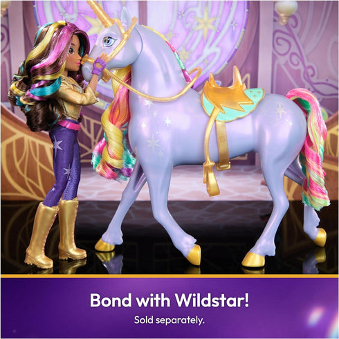 Unicorn Academy Sophia Doll - 9.5" with Rainbow-Streaked Hair, 6 Fashion Accessories & Styling Tool