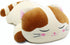 Vintoys 23.5" Very Soft Cat Big Hugging Pillow Plush Kitten Kitty Stuffed Animals Brown